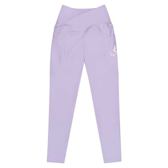 Lavender Leggings With Pockets